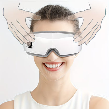 4D Intelligent Eye Massager – Multi-Functional Massager with Pneumatic, Vibration, Heat & Music Therapy
