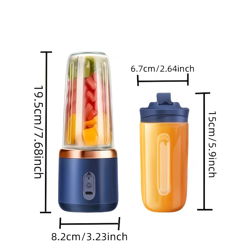 Juicer – Portable USB Six-Blade Fruit Juicer