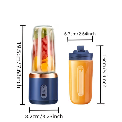 Juicer – Portable USB Six-Blade Fruit Juicer