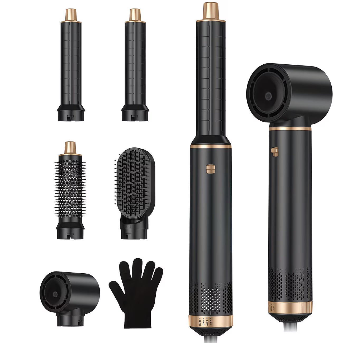 Hair Straightener – 5-in-1 Hot Air Brush Styler