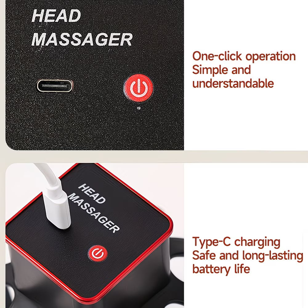 Scalp Massager – Electric Head Massager 3 Speeds