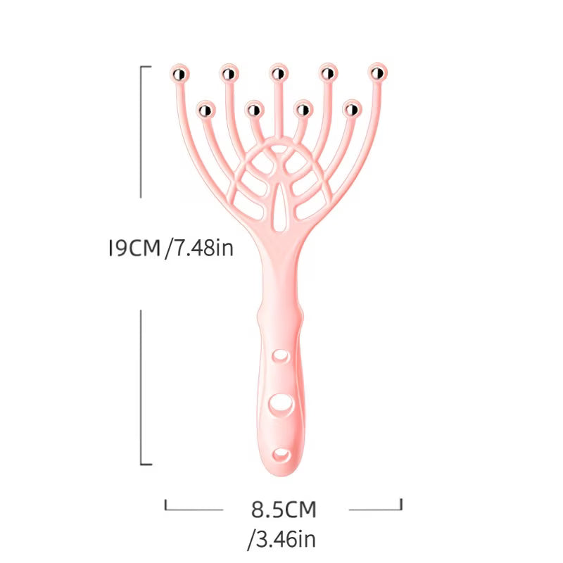 Scalp Massager – Handheld Head Massager 9 Claw