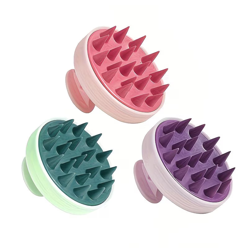 Head Massager – Silicone Scalp Massager Brush
