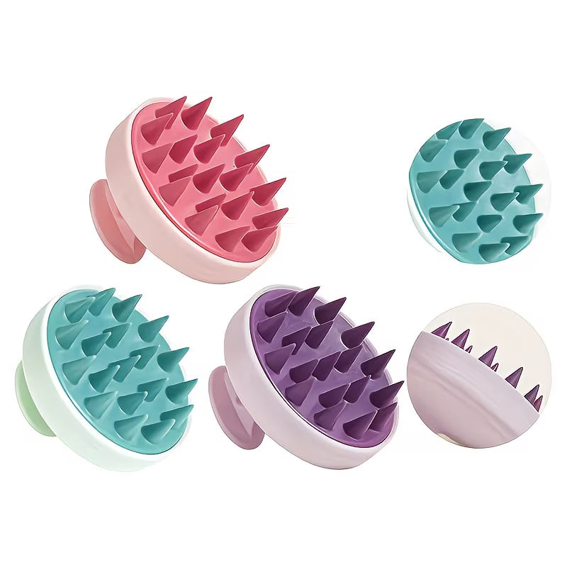 Head Massager – Silicone Scalp Massager Brush