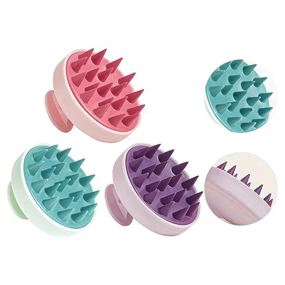 Head Massager – Silicone Scalp Massager Brush