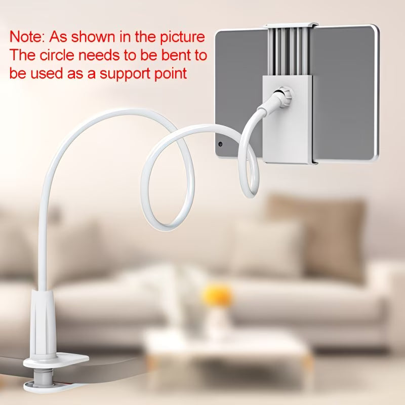 360° Rotating Phone Stand – Flexible Mobile & Tablet Holder for Bedside Use