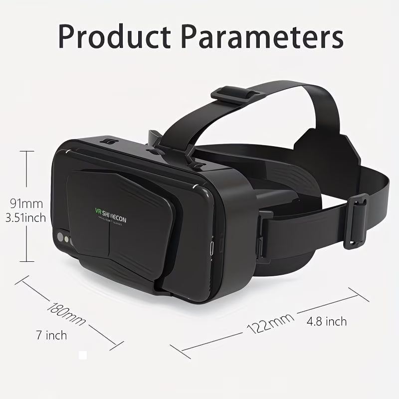 3D VR Headset – Smart Virtual Reality Glasses for Immersive Video Games