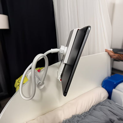 360° Rotating Phone Stand – Flexible Mobile & Tablet Holder for Bedside Use