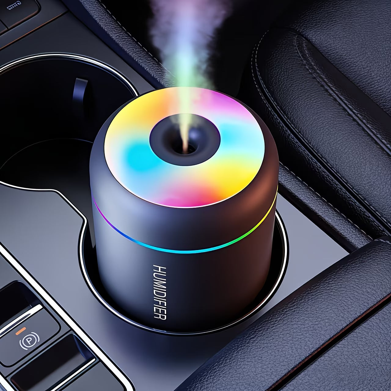 Humidifier – Essential Oil Aromatherapy Mist Diffuser with Color-Changing Night Light & Cold Mist Function