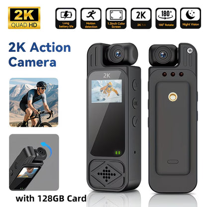Camera – Compact Body Camera with Night Vision
