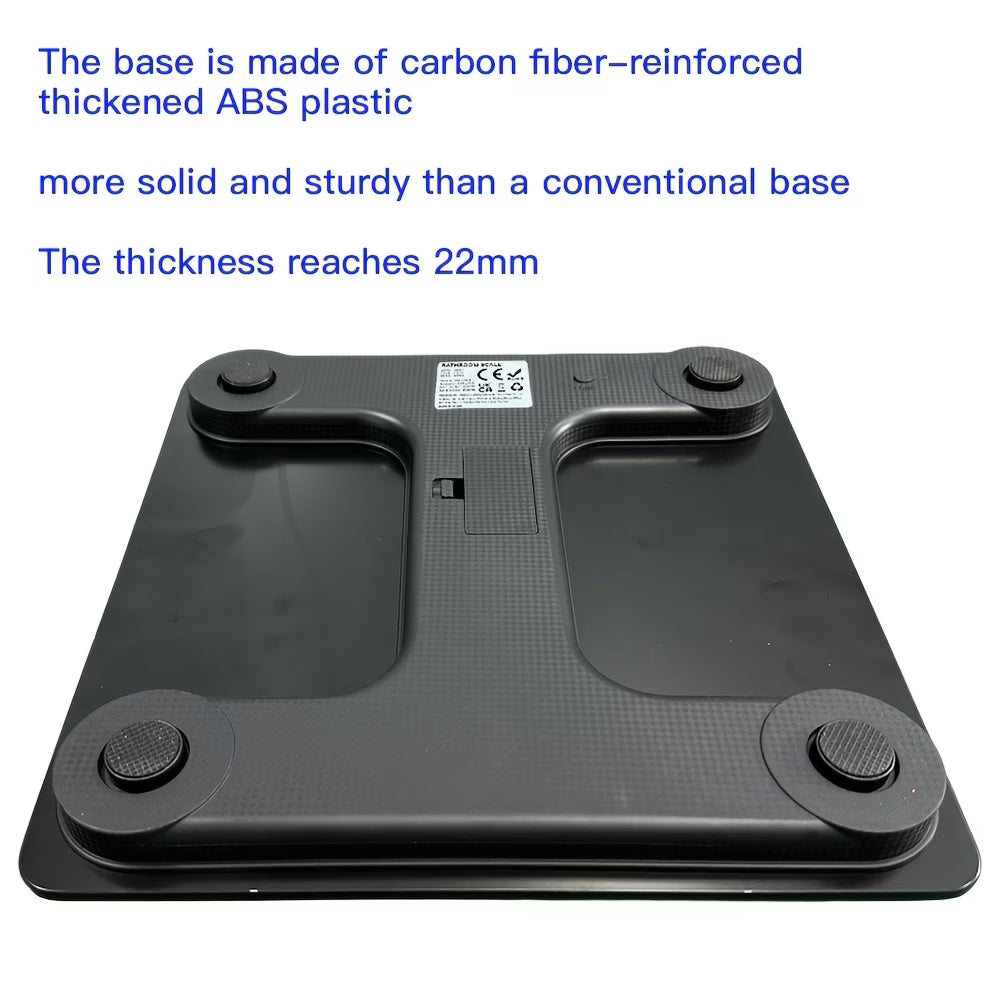 Digital Weight Machine – High-Precision Weighing Scale with LED Display & Glass Platform