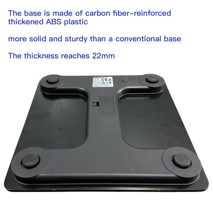 Digital Weight Machine – High-Precision Weighing Scale with LED Display & Glass Platform