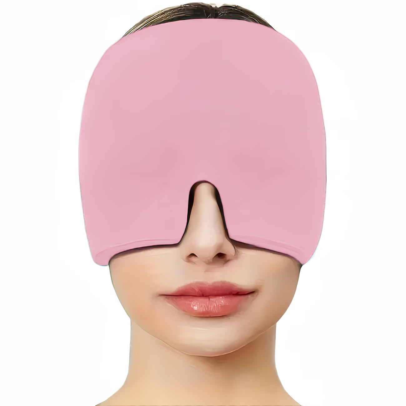 Cooling Gel Headband – Reusable Headache Cap, Migraine Cap & Ice Gel Face Mask for Instant Relief