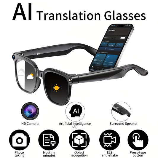Smart Glasses – 1080P HD AR & AI Smart Goggles