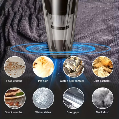 Wireless Vacuum Cleaner – High Power Mini Car & Home Vacuum Cleaner