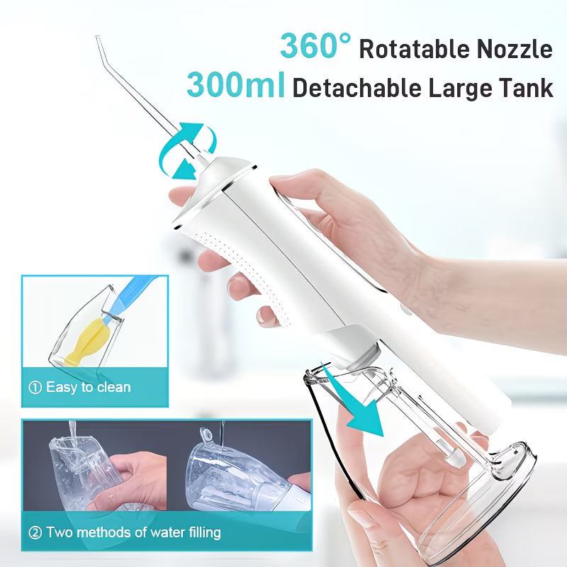 Water Flosser – Portable Rechargeable Oral Irrigator