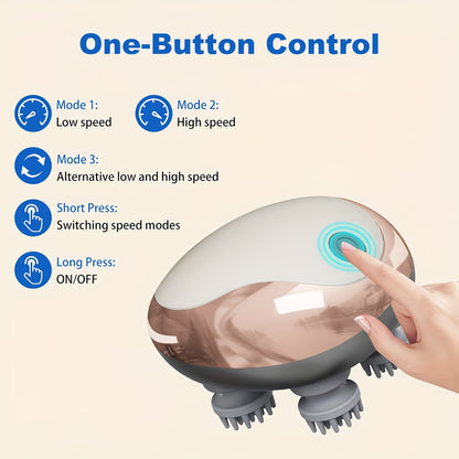 Scalp Massager – Handheld Electric Head Massager