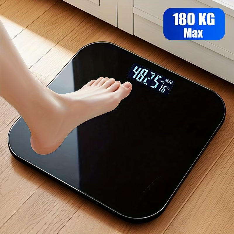 Digital Weight Machine – High-Precision Weighing Scale with LED Display & Glass Platform