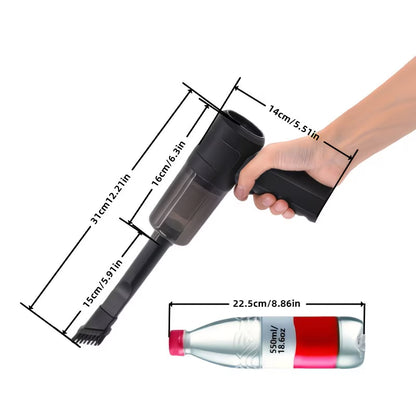 Car Vacuum Clean – 2025 New Model High-Power Mini Vacuum Cleaner with Blower & USB Rechargeable Design