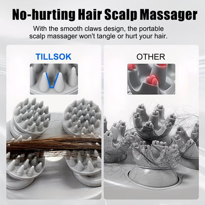 Scalp Massager – Handheld Electric Head Massager
