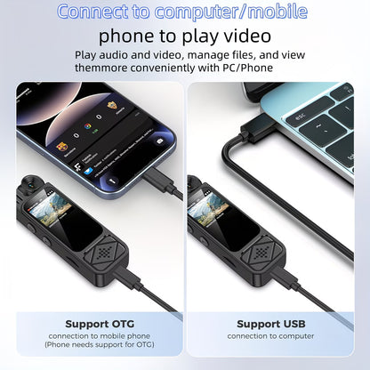 Camera – Compact Body Camera with Night Vision