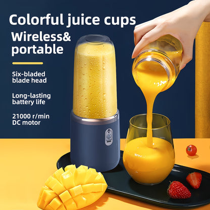 Juicer – Portable USB Six-Blade Fruit Juicer
