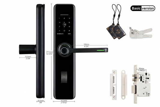 Smart Doorlock – Home Electronic Digital Biometric Fingerprint Door Lock with App & Keypad