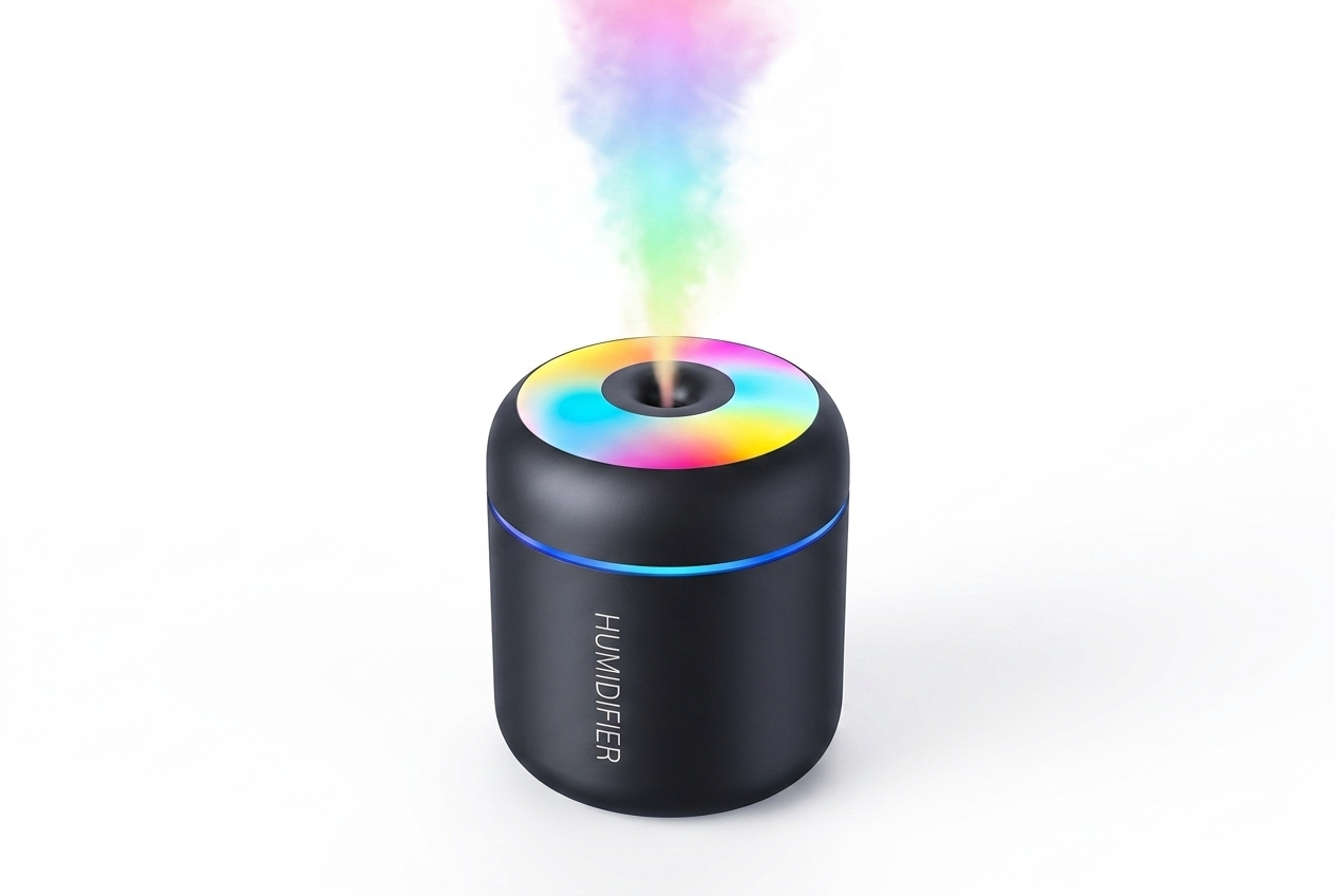 Humidifier – Essential Oil Aromatherapy Mist Diffuser with Color-Changing Night Light & Cold Mist Function