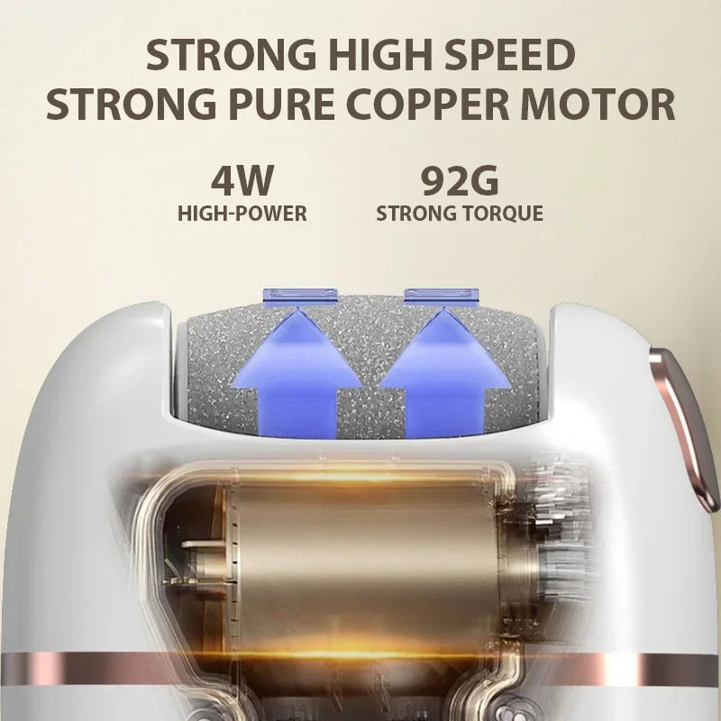 Foot Scrubber – Electric Foot Callus Remover Machine