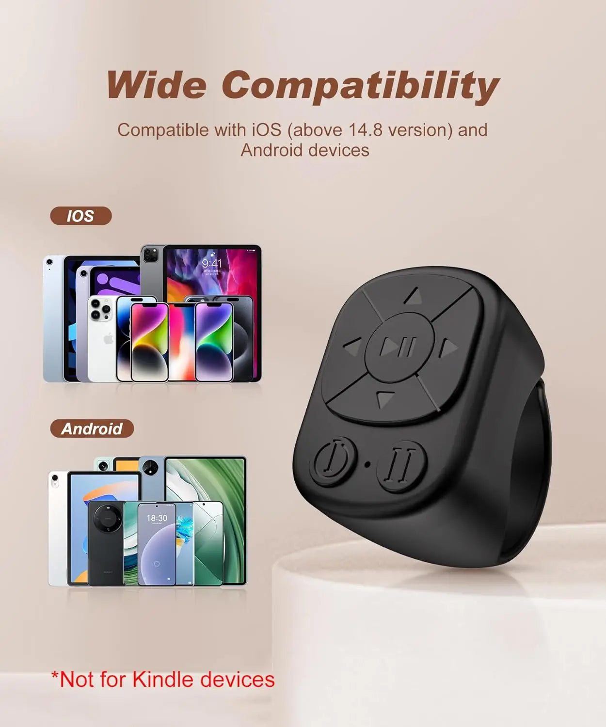 Smart Ring – Hands-Free TikTok Scrolling Ring