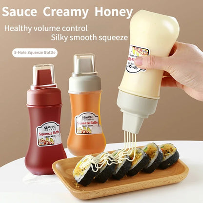 Squeeze Bottles – Kitchen Sauce & Oil Dispenser