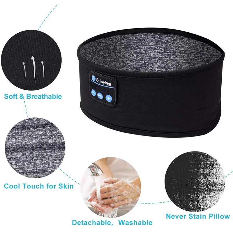 Sleep Headphones Headband – Wireless Bluetooth