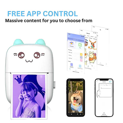 Mini Printer – Portable Bluetooth Thermal Printer