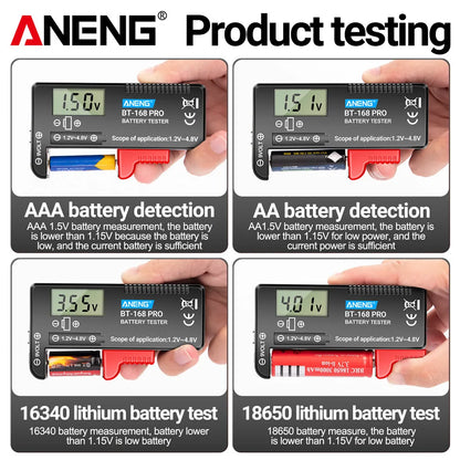 Battery Tester – Universal Digital Battery Tester