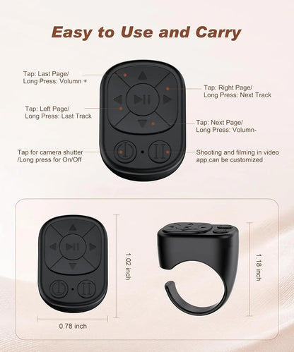 Smart Ring – Hands-Free TikTok Scrolling Ring