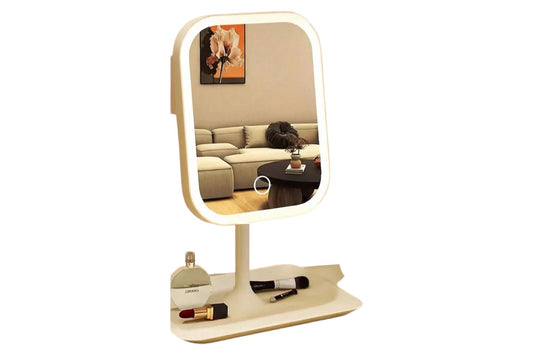 Vanity Mirror with LED Light – 10X Touch Makeup Mirror for Perfect Beauty