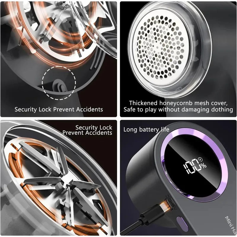 Lint Remover – Electric USB Fabric Shaver