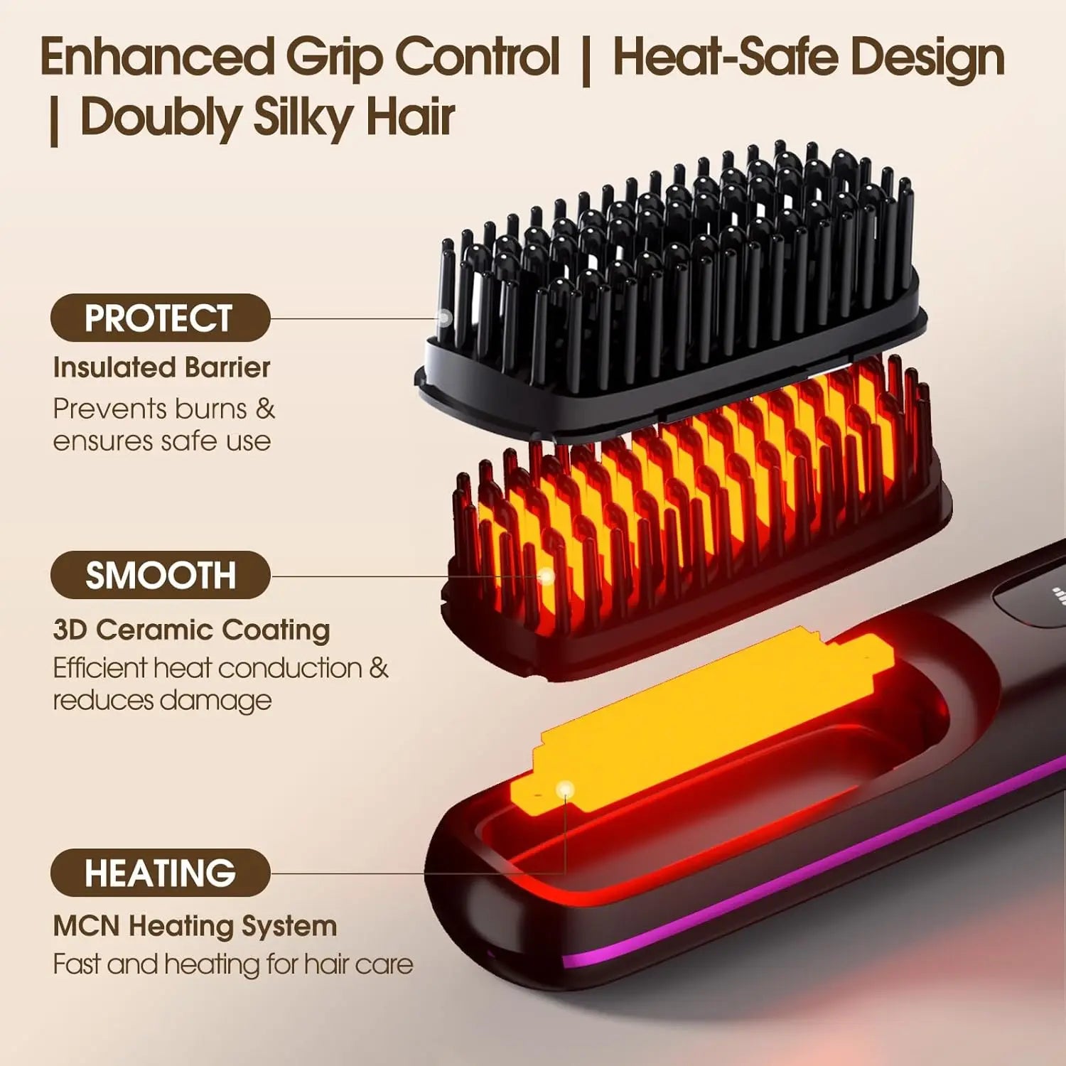 Hair Straightener – Portable Wireless Straightener