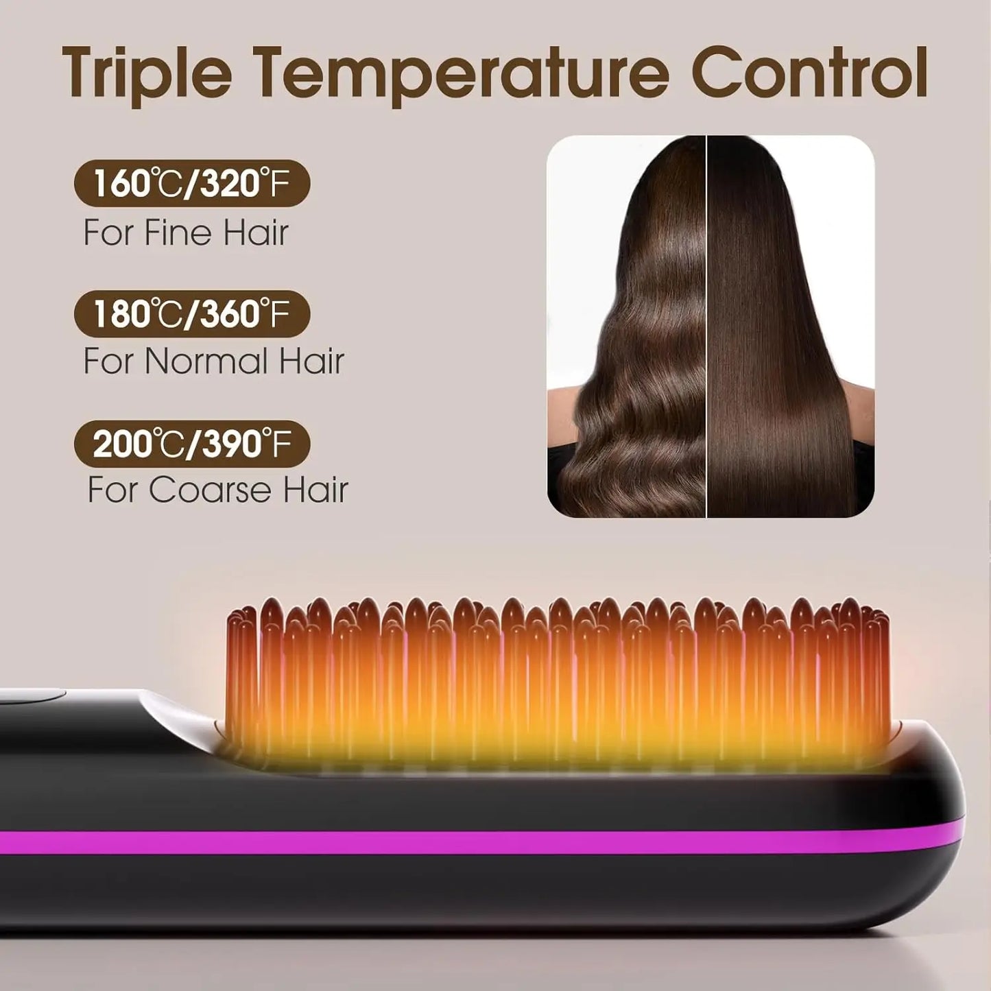 Hair Straightener – Portable Wireless Straightener