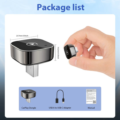 CarPlay Adapter – Wireless CarPlay & Android Auto