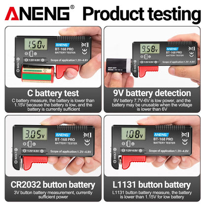 Battery Tester – Universal Digital Battery Tester
