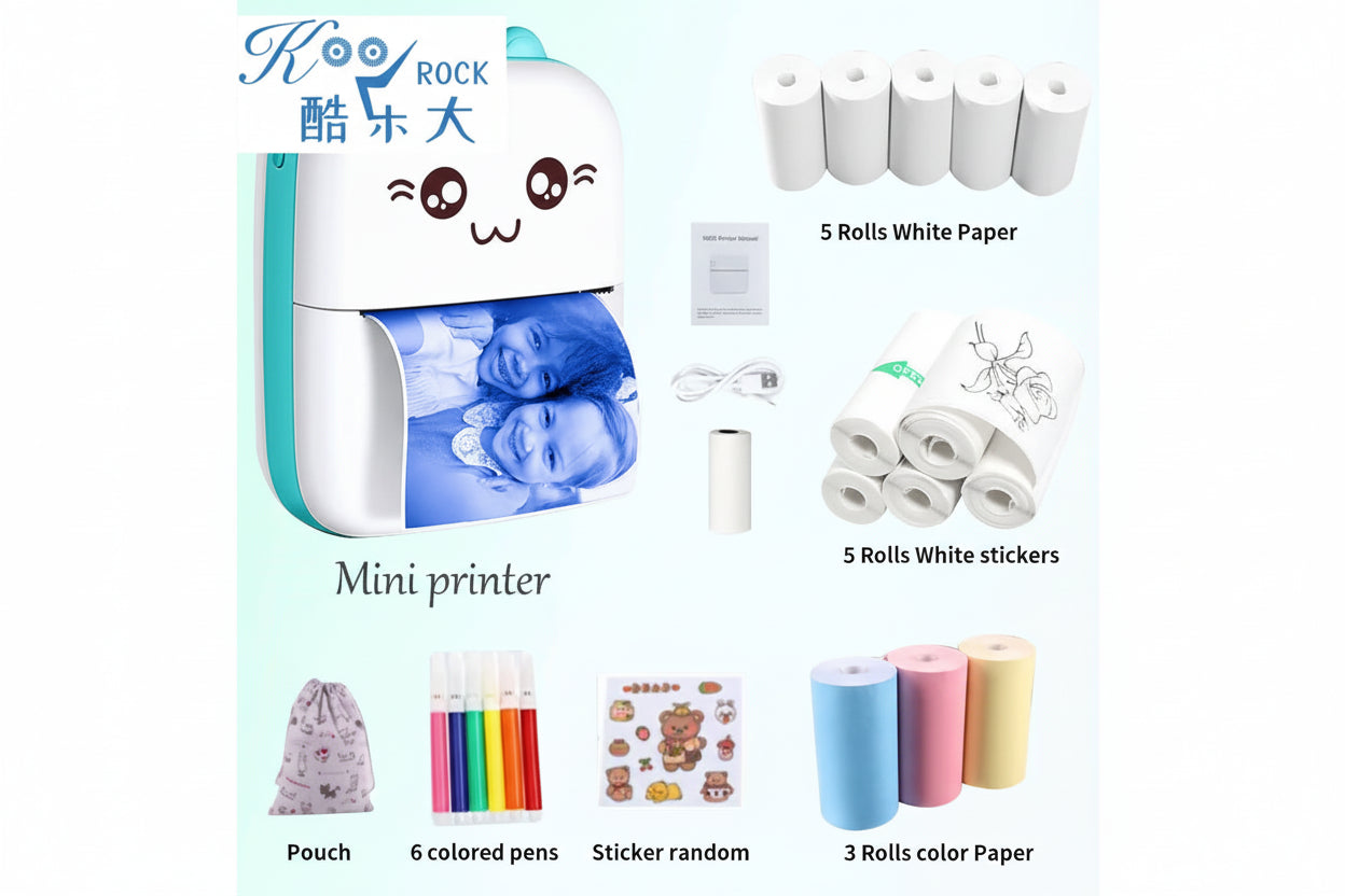 Mini Printer – Portable Bluetooth Thermal Printer