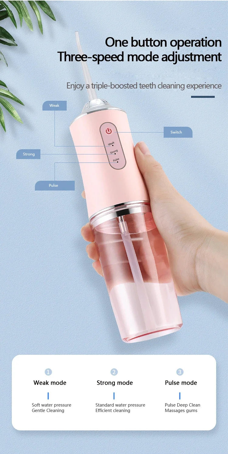 Water Flosser – Oral Irrigator for Teeth Cleaning