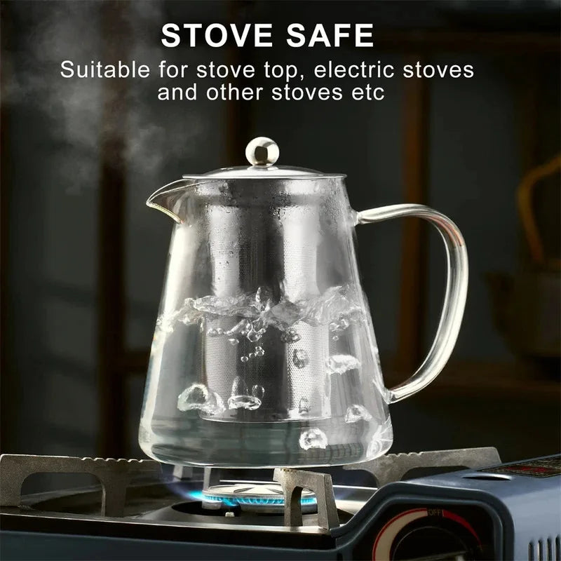 Teapot – Elegant Glass Teapot with Infuser