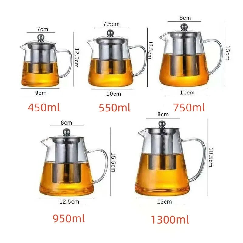 Teapot – Elegant Glass Teapot with Infuser