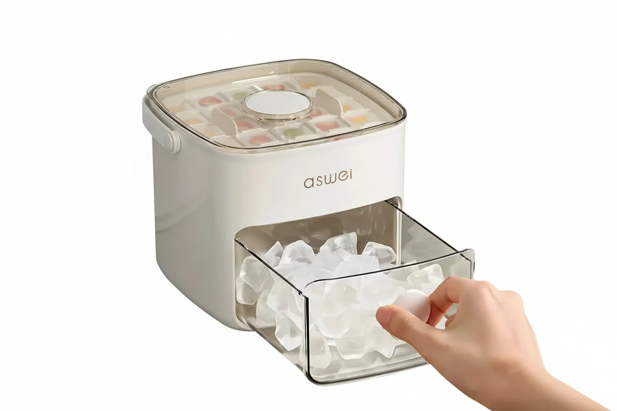 Ice Maker – Large 48-Grid Ice Cube Machine