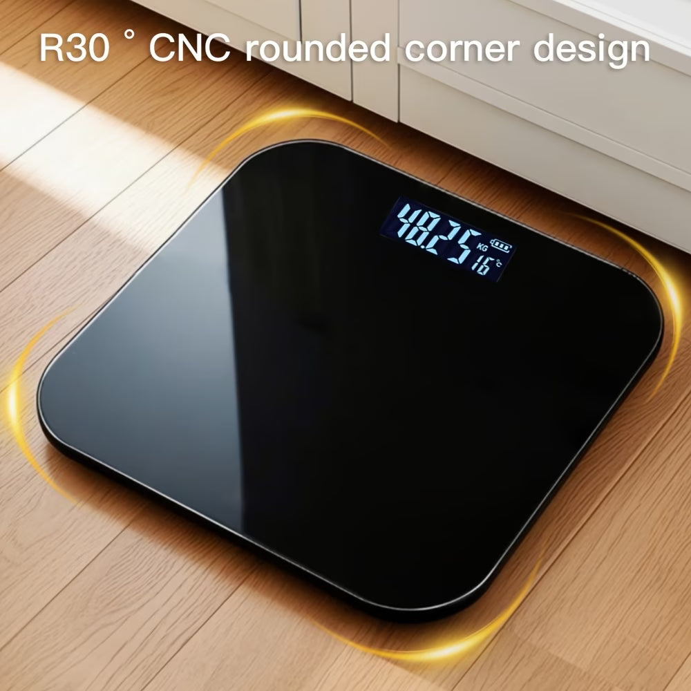 Digital Weight Machine – High-Precision Weighing Scale with LED Display & Glass Platform