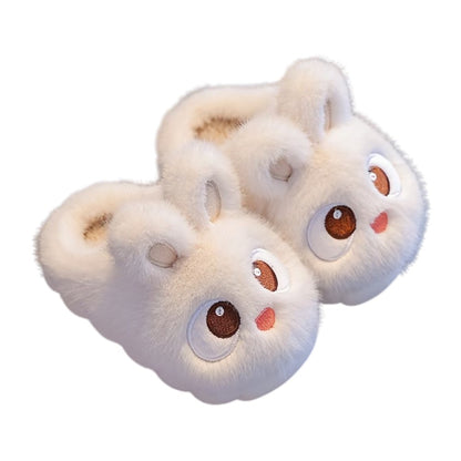 Cute Slippers for Kids – Rabbit Slippers Cartoon Winter Indoor Shoes for Toddlers