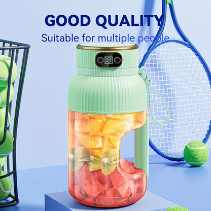 Portable Juicer – 10-Blade USB Rechargeable Juicer Machine for Fresh Fruit Juicer & Smoothies