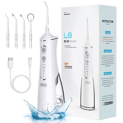 Water Flosser – Portable Rechargeable Oral Irrigator